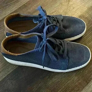 Lucky Brand Dusty Blue LP Luika Knit Tennis Shoes Size 8M